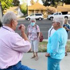 Bill and Sharon Black enjoy their ice cream 